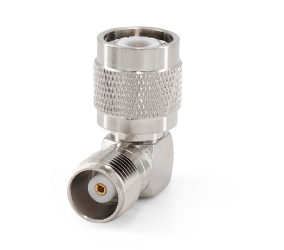 TNC母头转公头弯式射频转接器